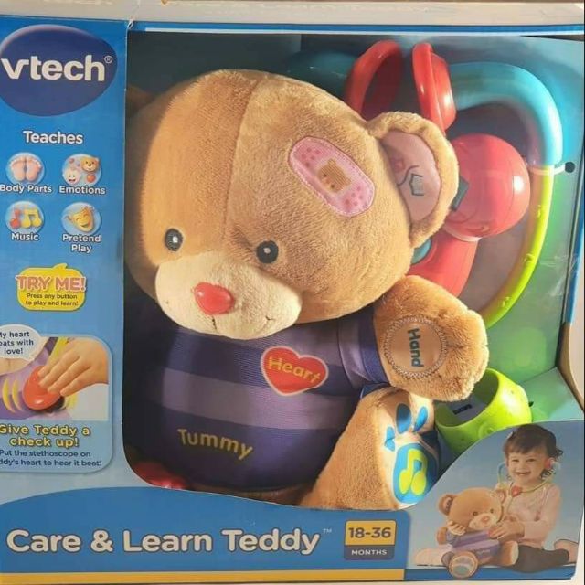 vtech care and learn teddy