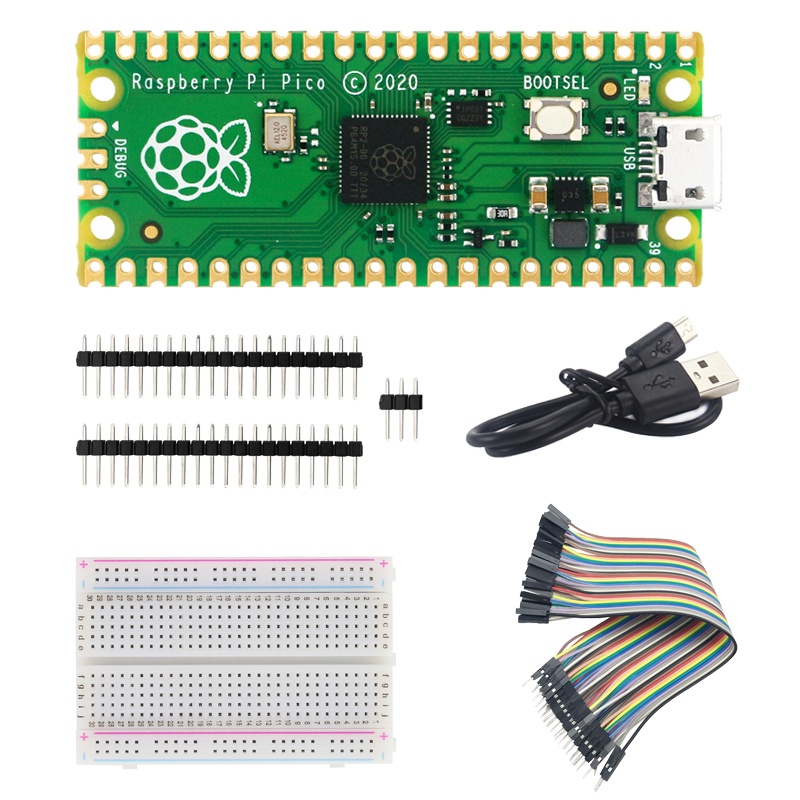 Raspberry Pi Pico RP2040 Microcontroller Chip M0+ Processor + GPIO ...