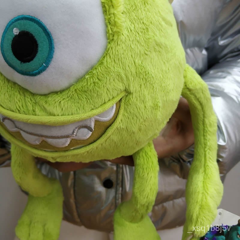 32CM Monsters Mike Wazowski Plush Toy Monsters Stuffed Soft Boy Doll ...