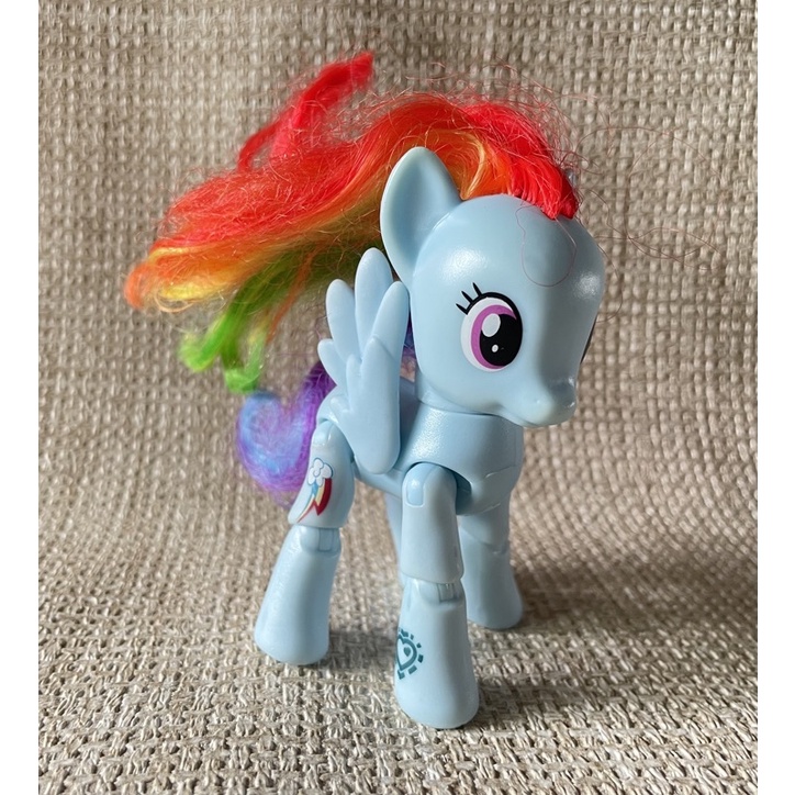 My Little Pony MLP Rainbow Dash Articulated Doll | Shopee Philippines