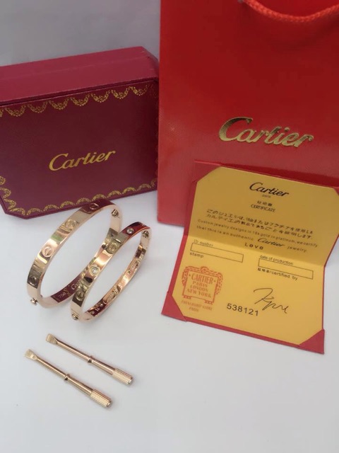 authentic cartier bangle price