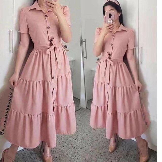 polo pink dress