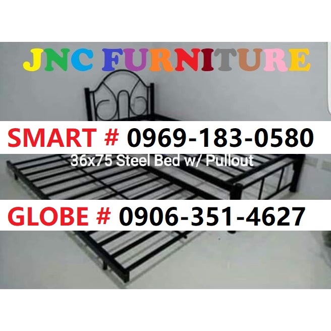 beds double deck SINGLE BED WITH PULL OUT 1641 Shopee Philippines
