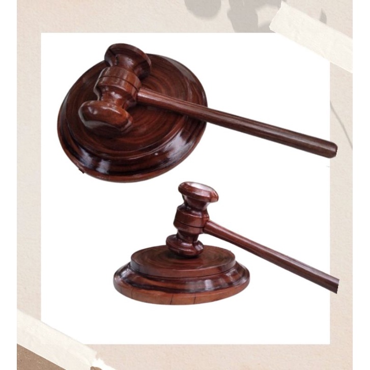 100 Solid Wood GAVEL Shopee Philippines