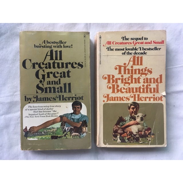 All Creatures Great And Small All Things Bright And Beautiful James Herriot Shopee Philippines all creatures great and small all things bright and beautiful james herriot