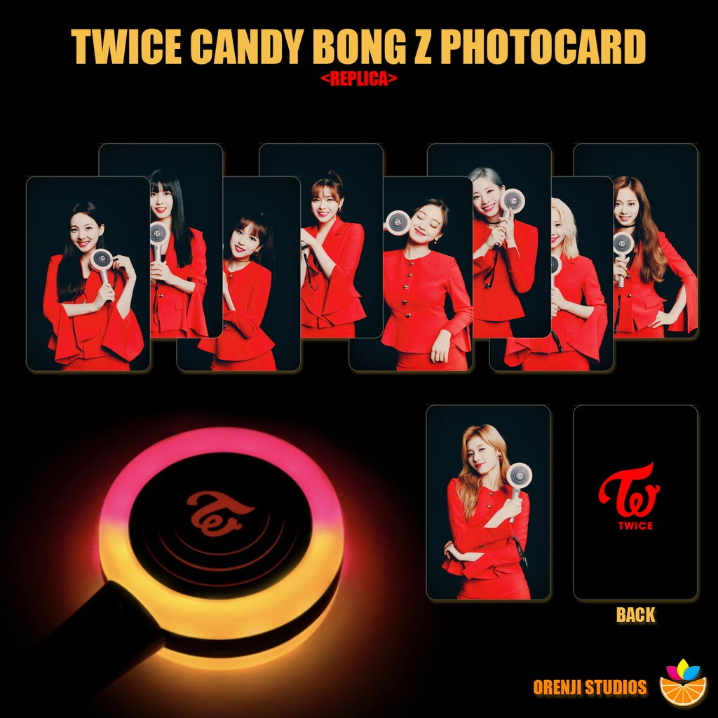 ♧TWICE Candy Bong Z Photocard Set Shopee Philippines