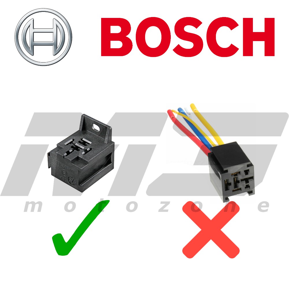 bosch relay socket terminals Connector trimas relay universal rm12 ...