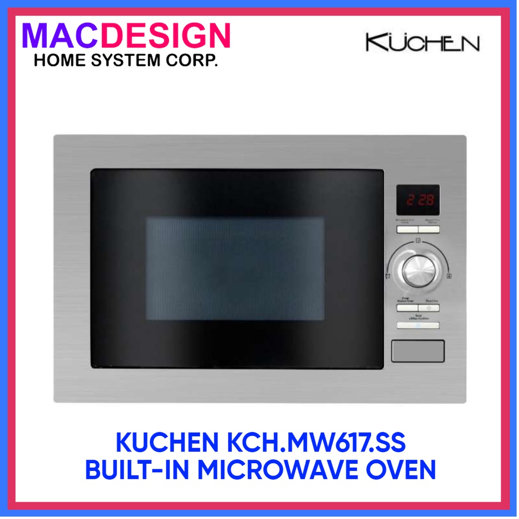 KUCHEN KCH MW617 SS Built in Microwave Oven Shopee Philippines