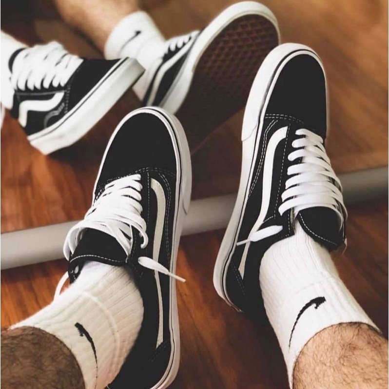 vans oldskool black white
