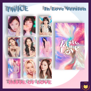 TWICE TASTE OF LOVE UNOFFICIAL PHOTOCARDS [tasteoflove nayeon jeongyeon ...