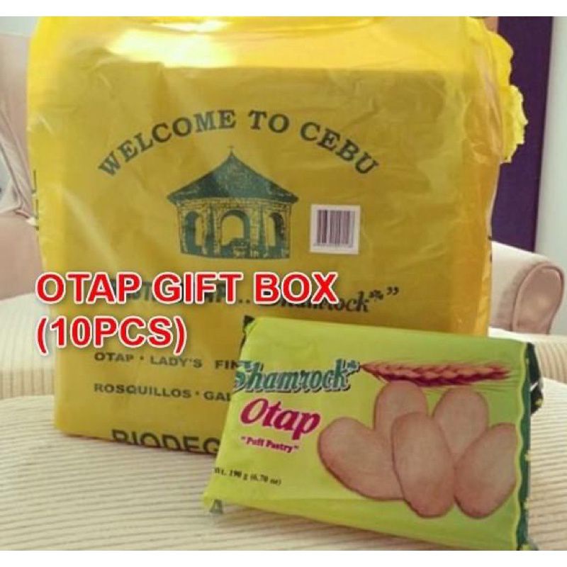 OTAP in a BOX (10 Packs of 190G Shamrock Otap) Shopee Philippines