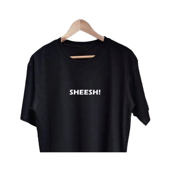 sheesh! Aesthetic minimalist T-shirt Statement Tess unisex high quality