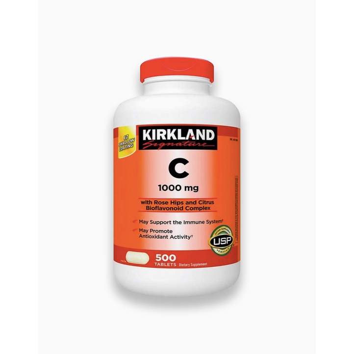 Kirkland Vitamin C 1000mg 500 tablets Shopee Philippines