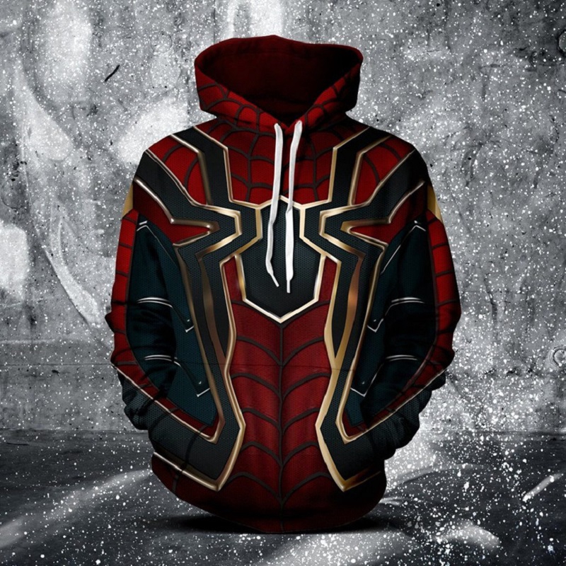 avengers infinity war spiderman hoodie