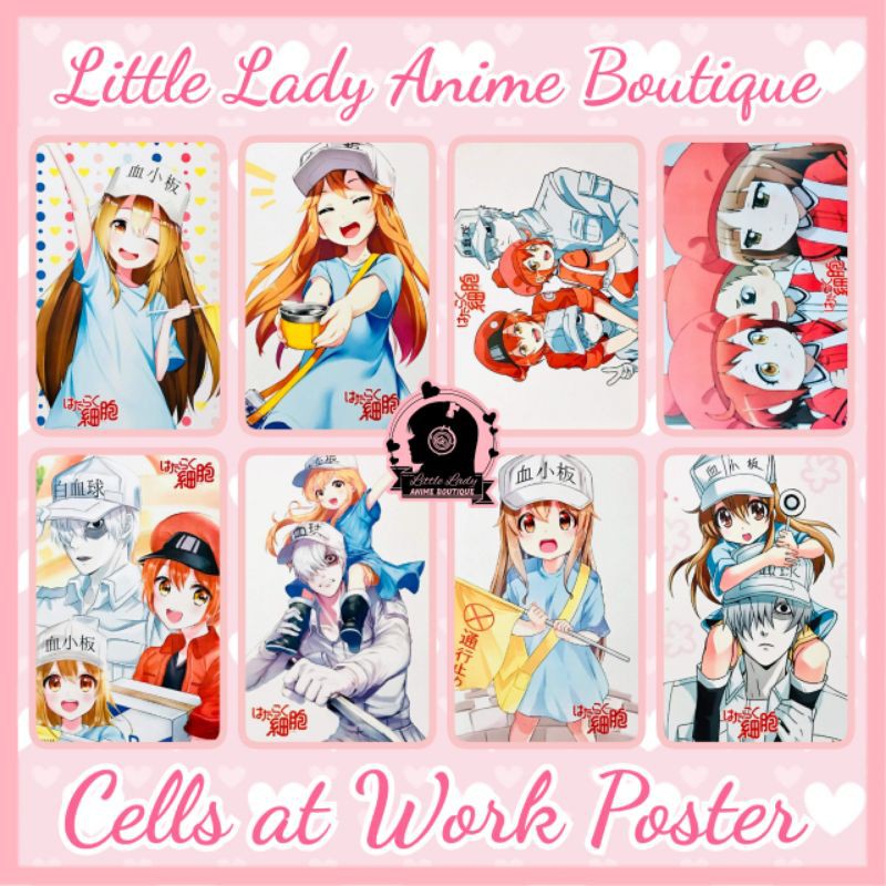 Cells at Work Anime A3 Poster / Posters [AP-CAW] | Shopee Philippines