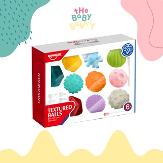 Educational Sensory Toy Soft Balls Textured Balls Bath Toys Baby Toy (BPA-Free)