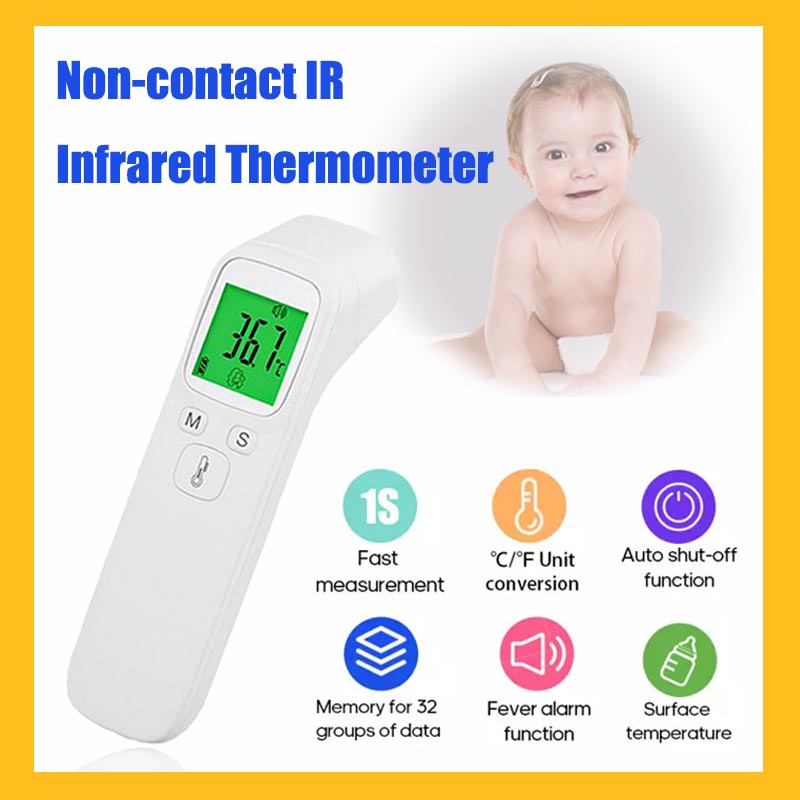 Electronic Thermometer Handheld Forehead Thermometer High Precision ...