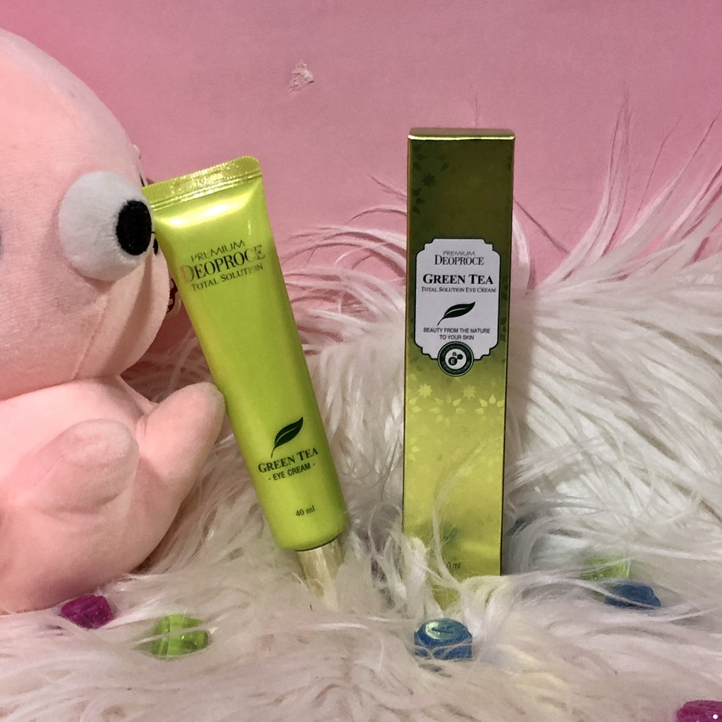 DEOPROCE Green Tea Total Solution Eye Cream 40ml(expoct2022) Shopee