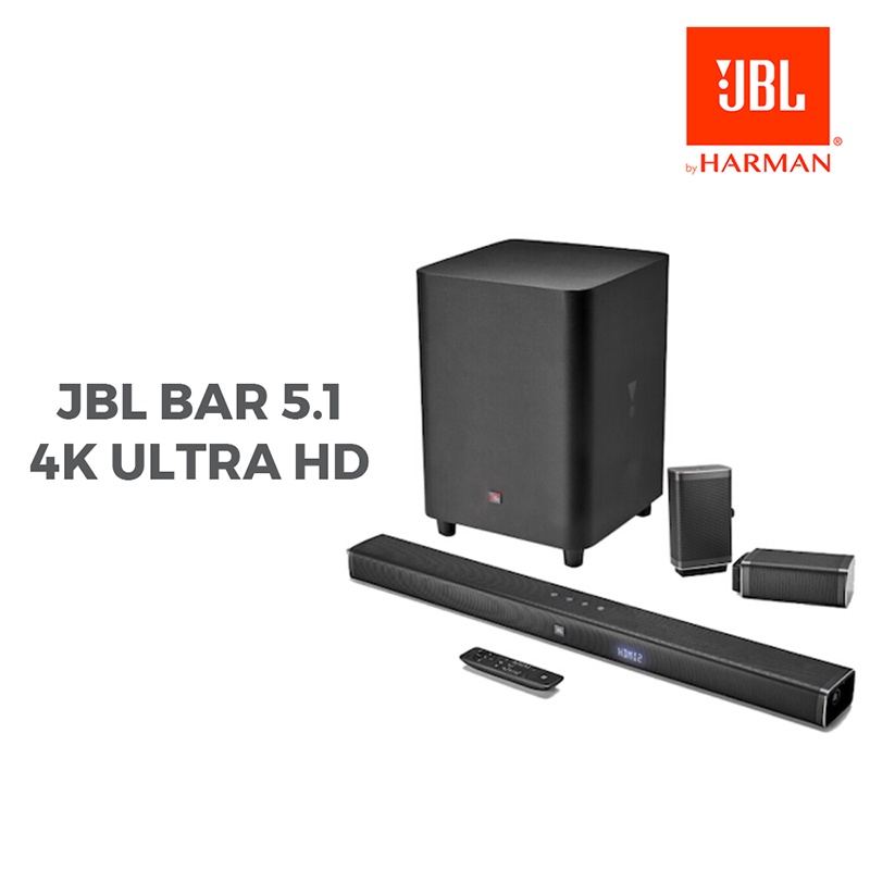 JBL Bar 5.1 Channel 4K Ultra HD Soundbar with True Wireless Surround