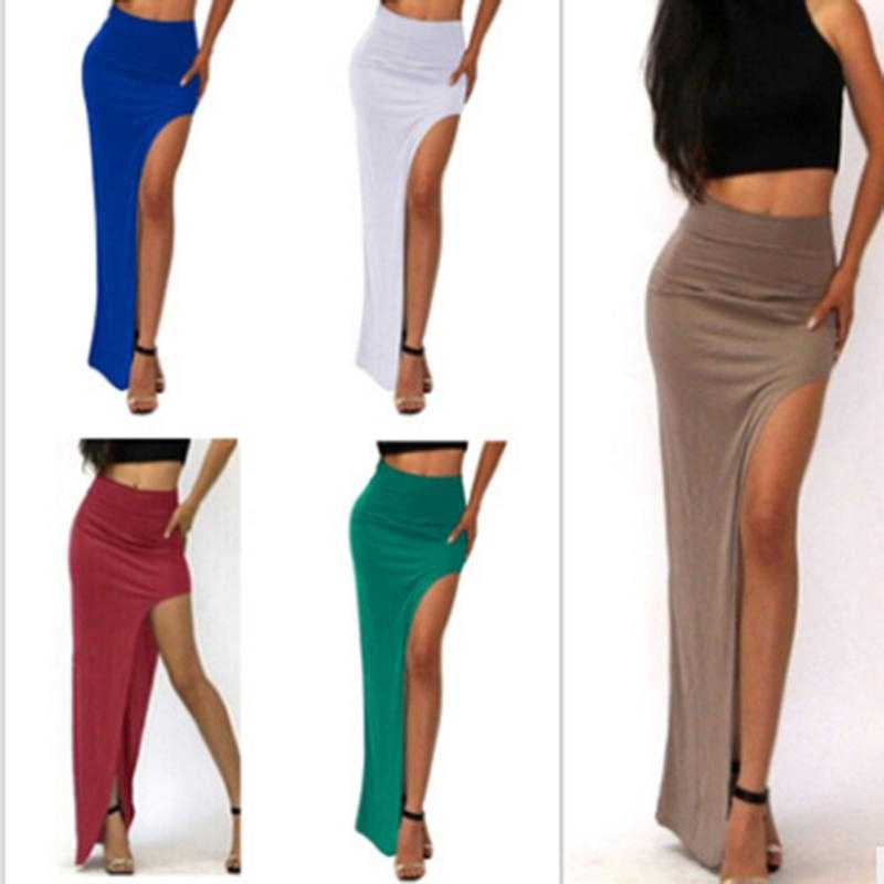 sexy maxi skirts