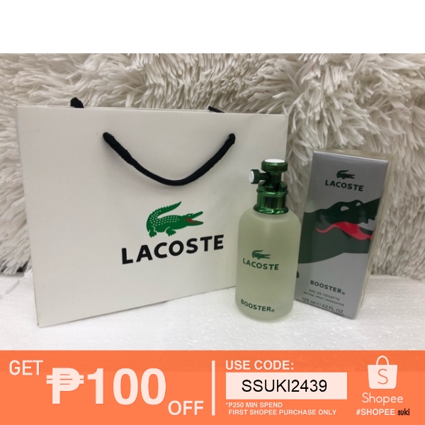 lacoste perfume bag