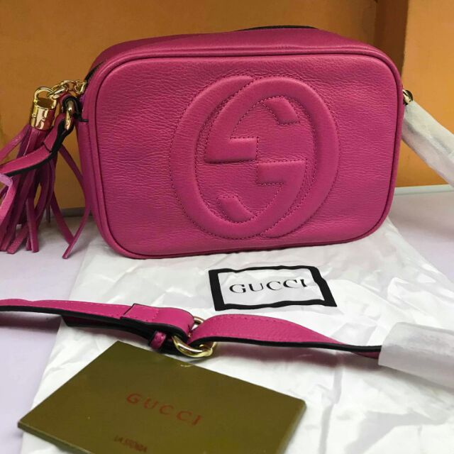 gucci sling bag pink