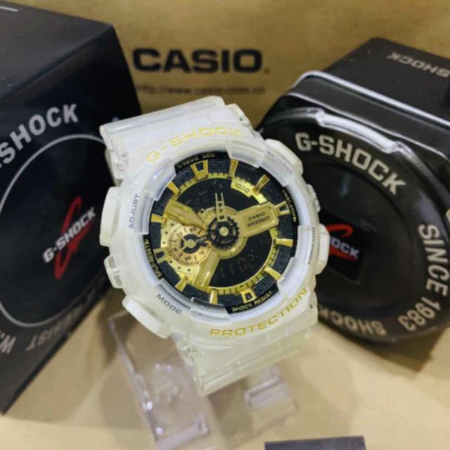 Cod Gshock Oem Japan W Autolight Ga 110 T P Black Gold Shopee Philippines