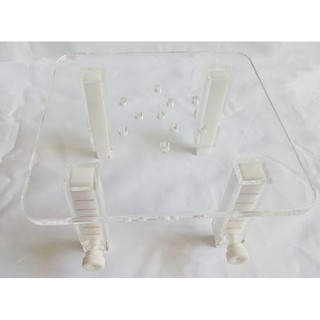 Protein Skimmer lift bracket tray scale adjustable from 9cm to 15cm height small 