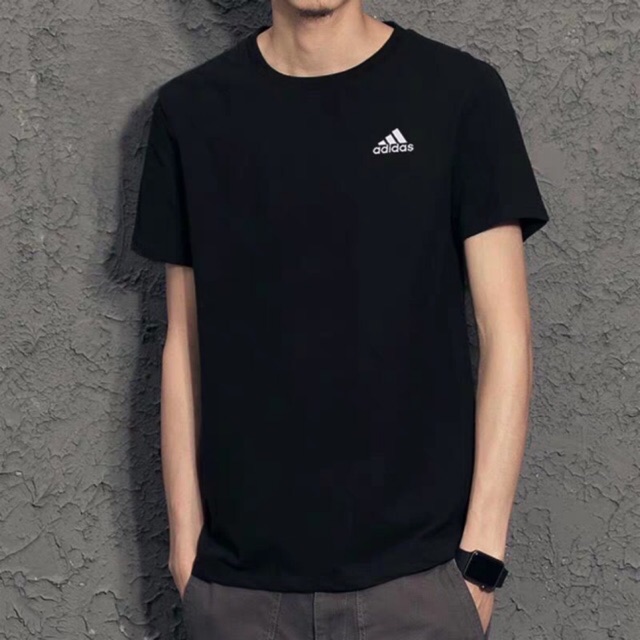 adidas tshirt black