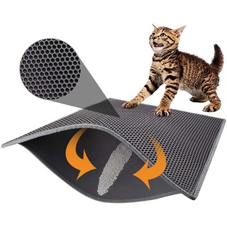 【Philippine cod】 Cat Litter Mat EVA Double Layer pet cat litter pad Bottom Non-slip Litter Box Ma #7