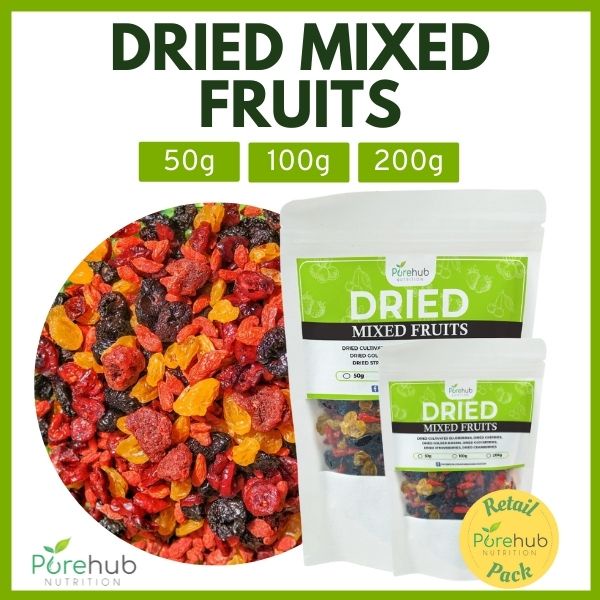 Purehub Retail Pack Dried Mixed Fruits | Shopee Philippines