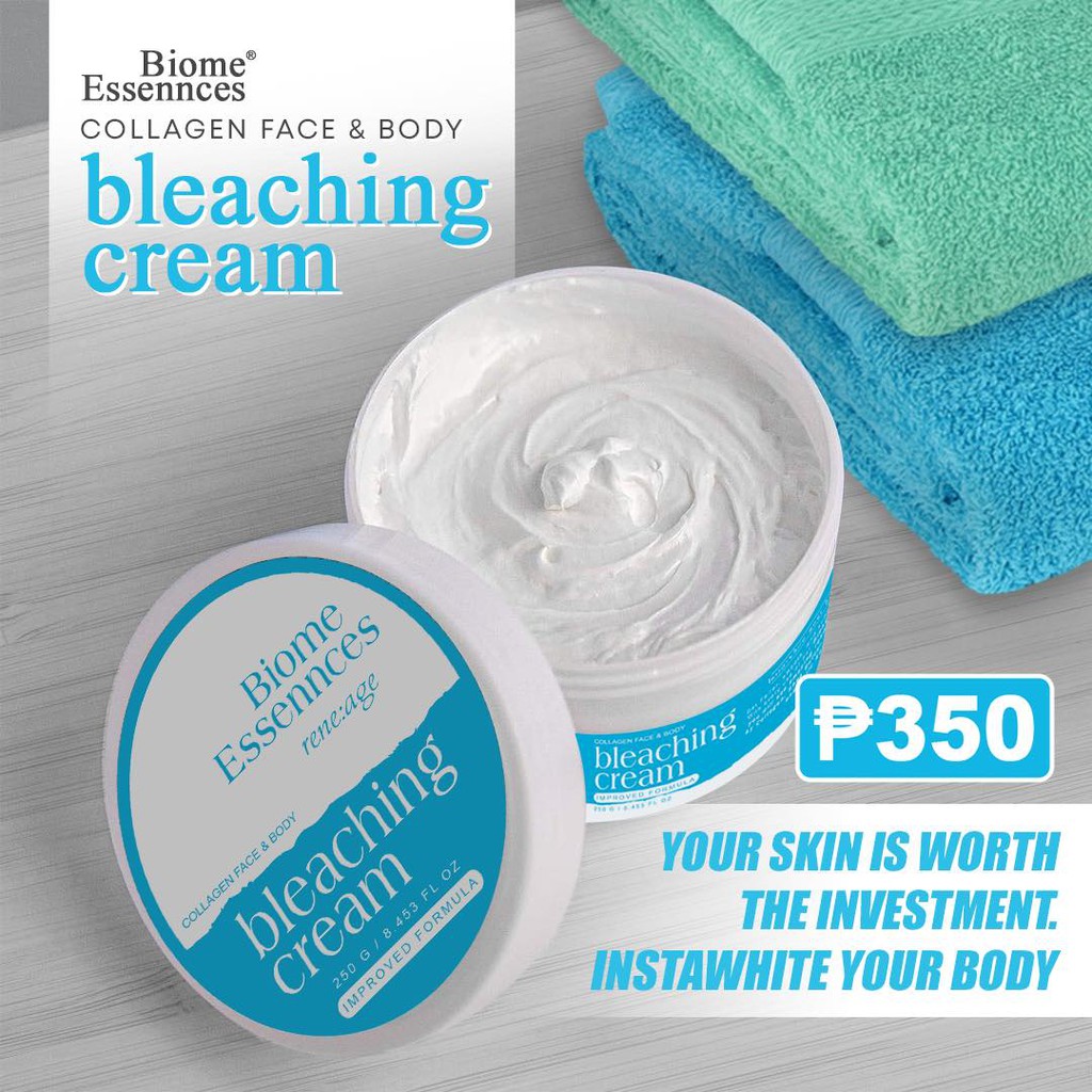 BIOME ESSENNCES Bleaching Cream 250g Shopee Philippines