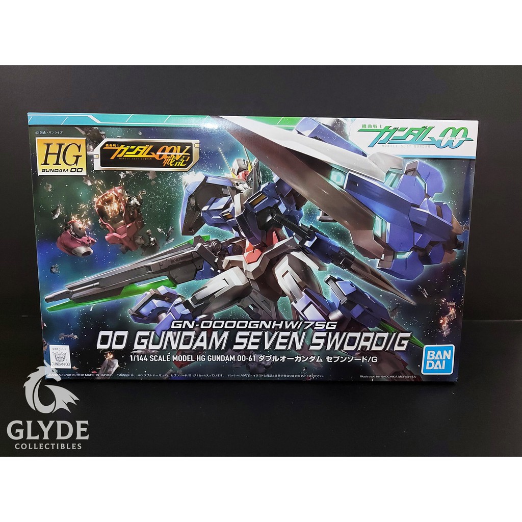 Bandai Hg 1 144 00 Gundam Seven Sword G Shopee Philippines
