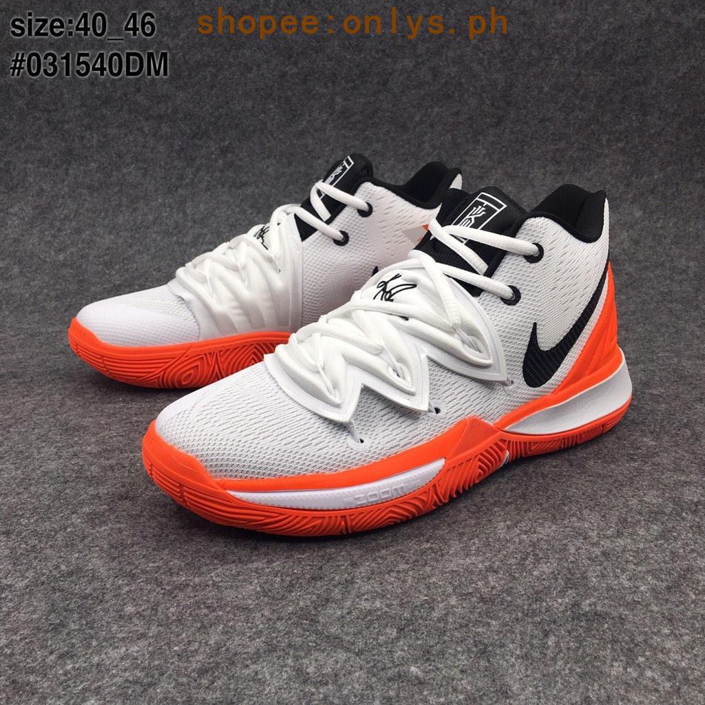 kyrie shoes orange