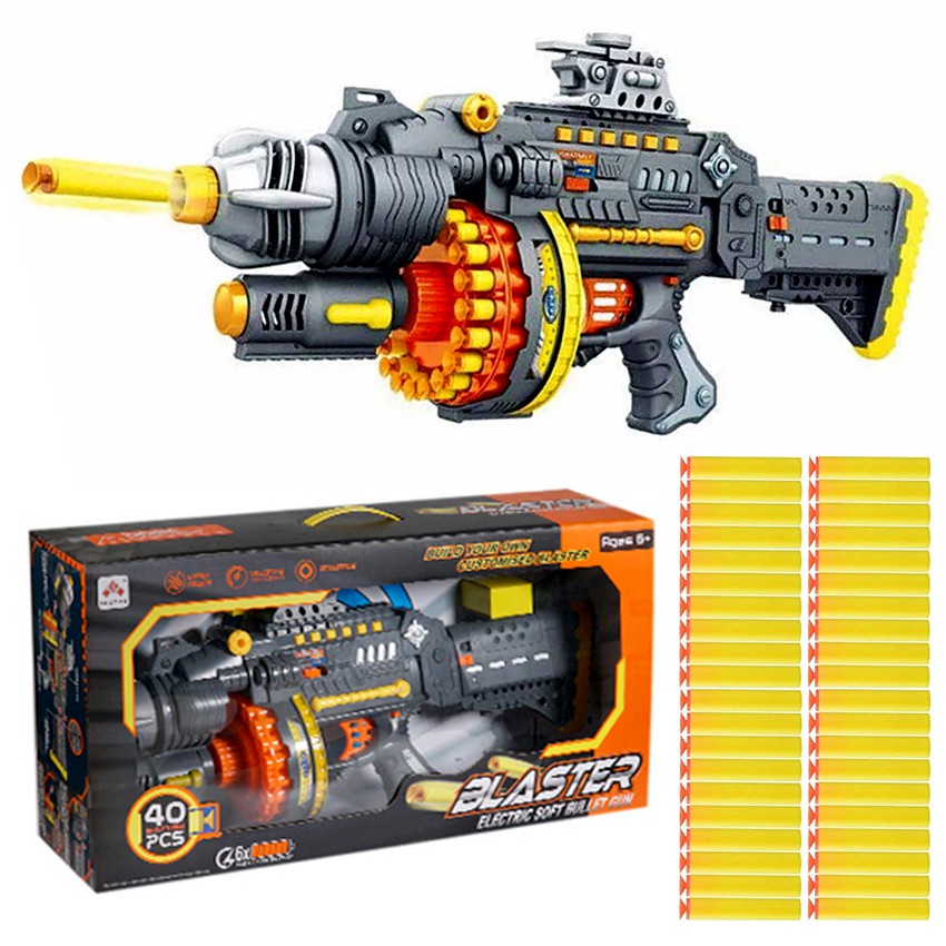 Stock Ready Blaster Electric Nerf Machine Battery Operated Semi Auto