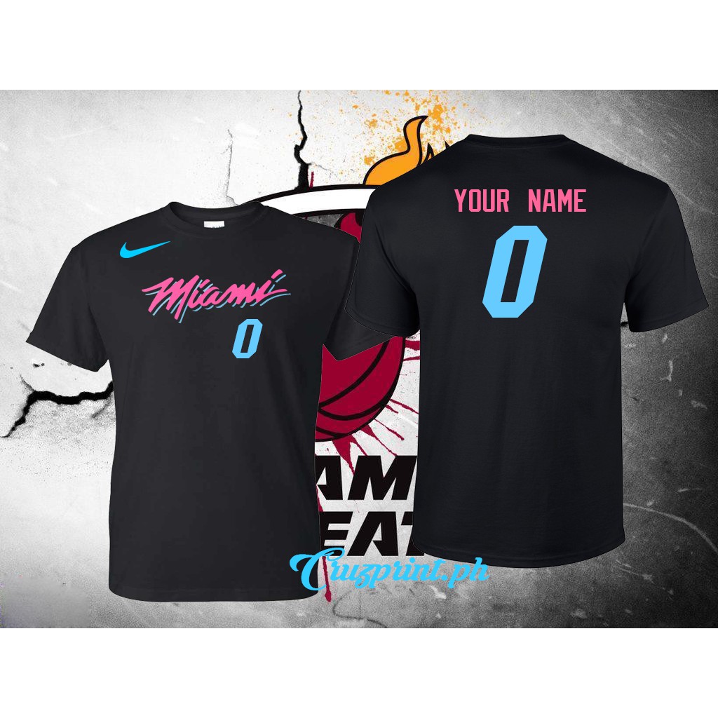 miami heat t shirt jersey