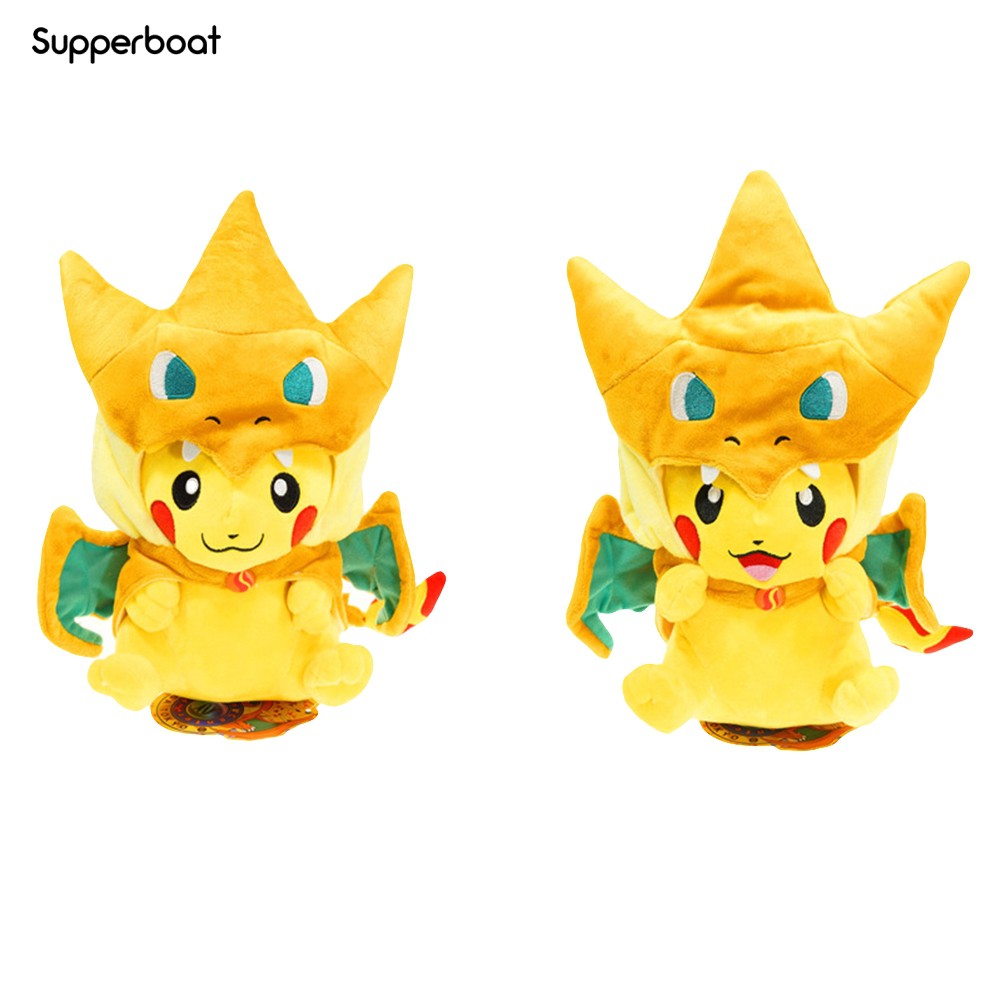 pikachu charizard plush