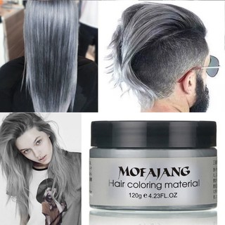 Hair Color Wax Dye One-time Molding Paste Dye maquillaje #4