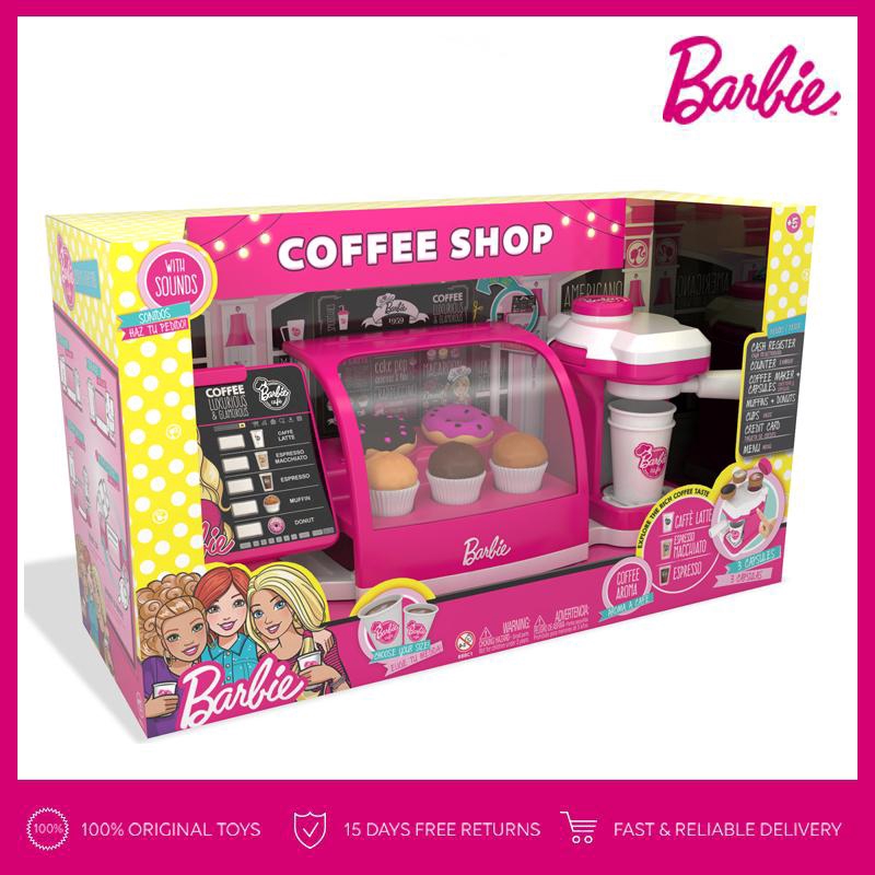 barbie coffee shop toy