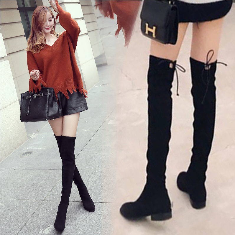 spring over the knee boots