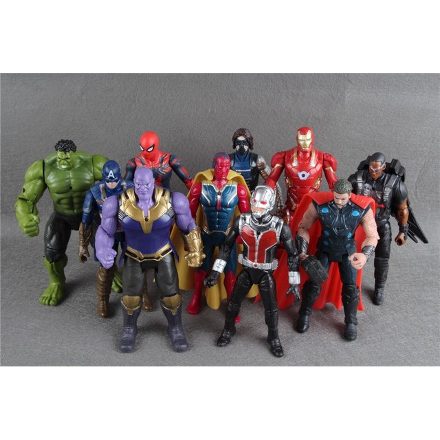 2020 Marvel 10 Pcs Avengers Infinity War Action Figures Bootleg Shopee Philippines