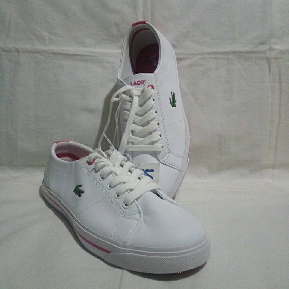 lacoste riberac white