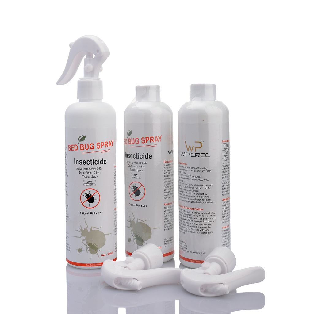WPierce Bed Bug Killer Spray Odorless Insecticide Poison Medicine