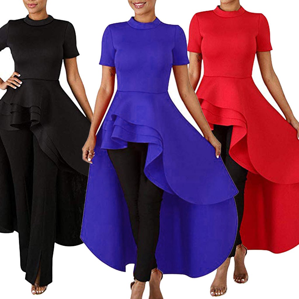 high low short tops
