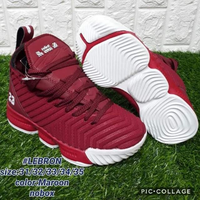 lebron james shoes size 4