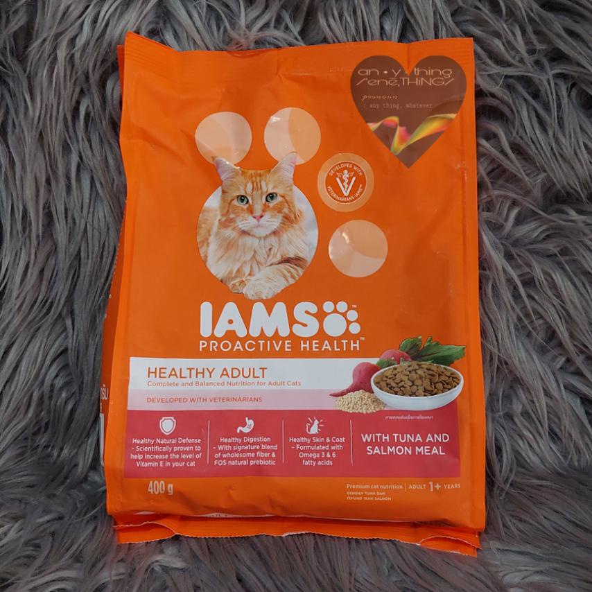 Iams Proactive Health Premium Cat Dry Food For Adult (tuna & Salmon 