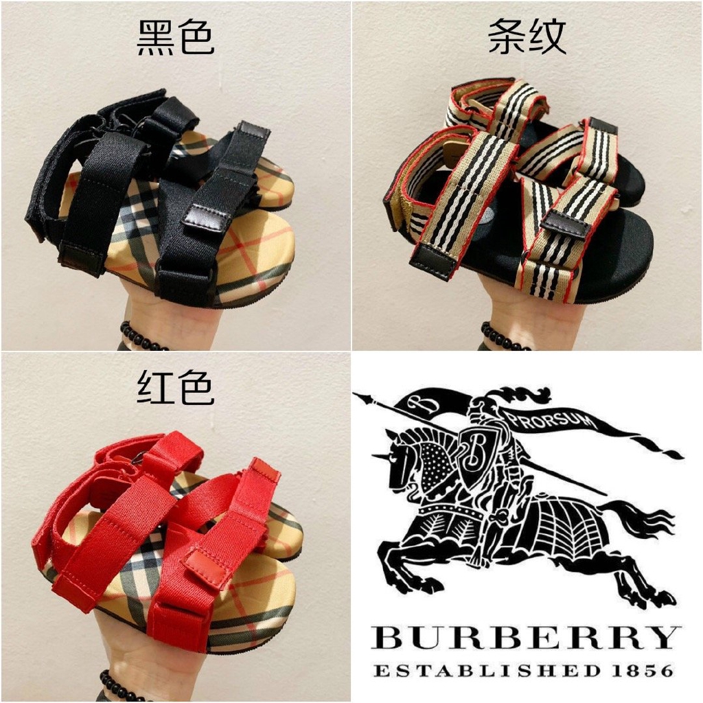 burberry baby sandals