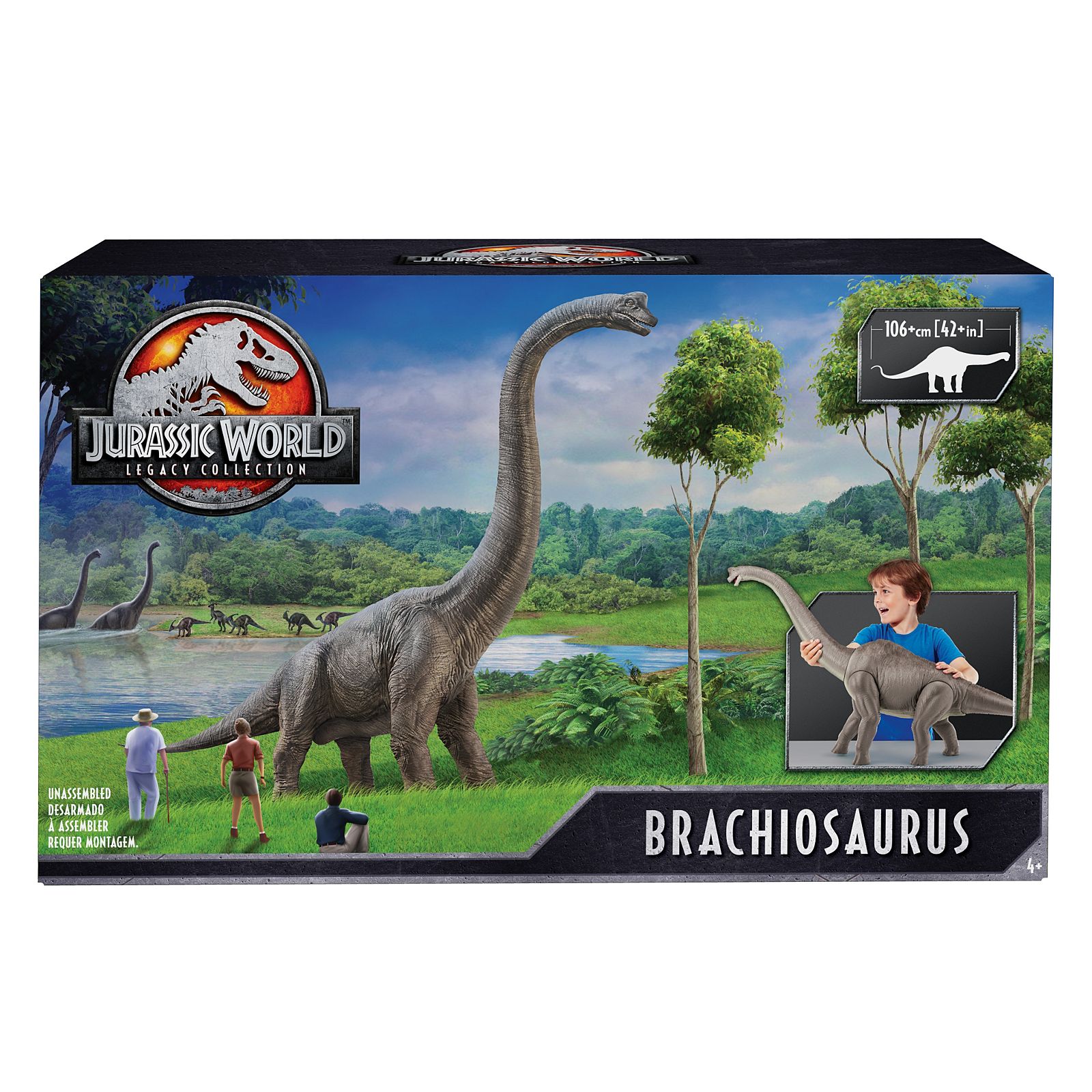 mattel jurassic world brachiosaurus