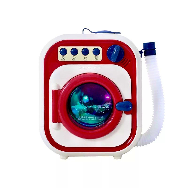 Miniature Realistic Washing Machine Toy Pretend Play Shopee Philippines