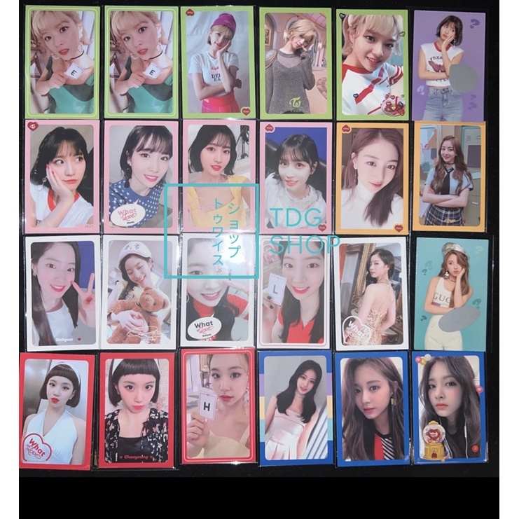 TWICE What Is Love Official Photocards (First press) | Shopee Philippines